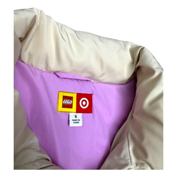 LEGO Deconstructed Winter Puffer Parka Insulated Vest & Coat Womens Small - Picture 4 of 8